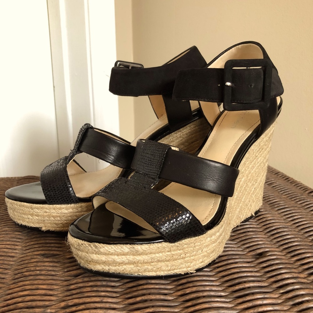 Calvin Klein Espadrilles Platform Sandals Ellison